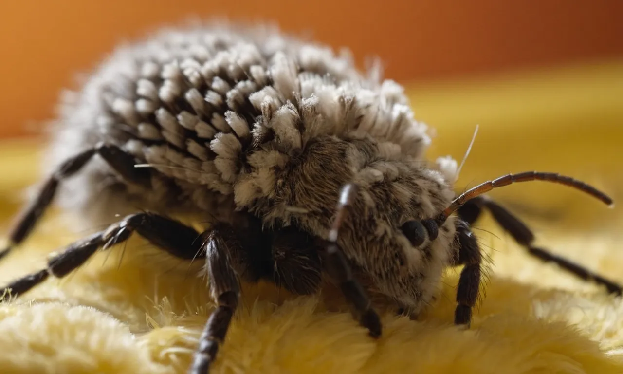 A close-up photo captures lice crawling on a stuffed animal's fur, highlighting the question "How long do lice live on stuffed animals?"