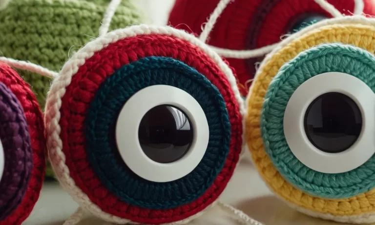 How To Crochet Eyes For Stuffed Animals