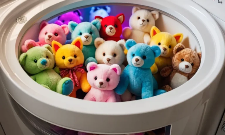 How To Dry Stuffed Animals In The Dryer