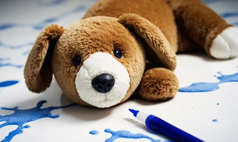 How To Get Pen Ink Out Of Stuffed Animals