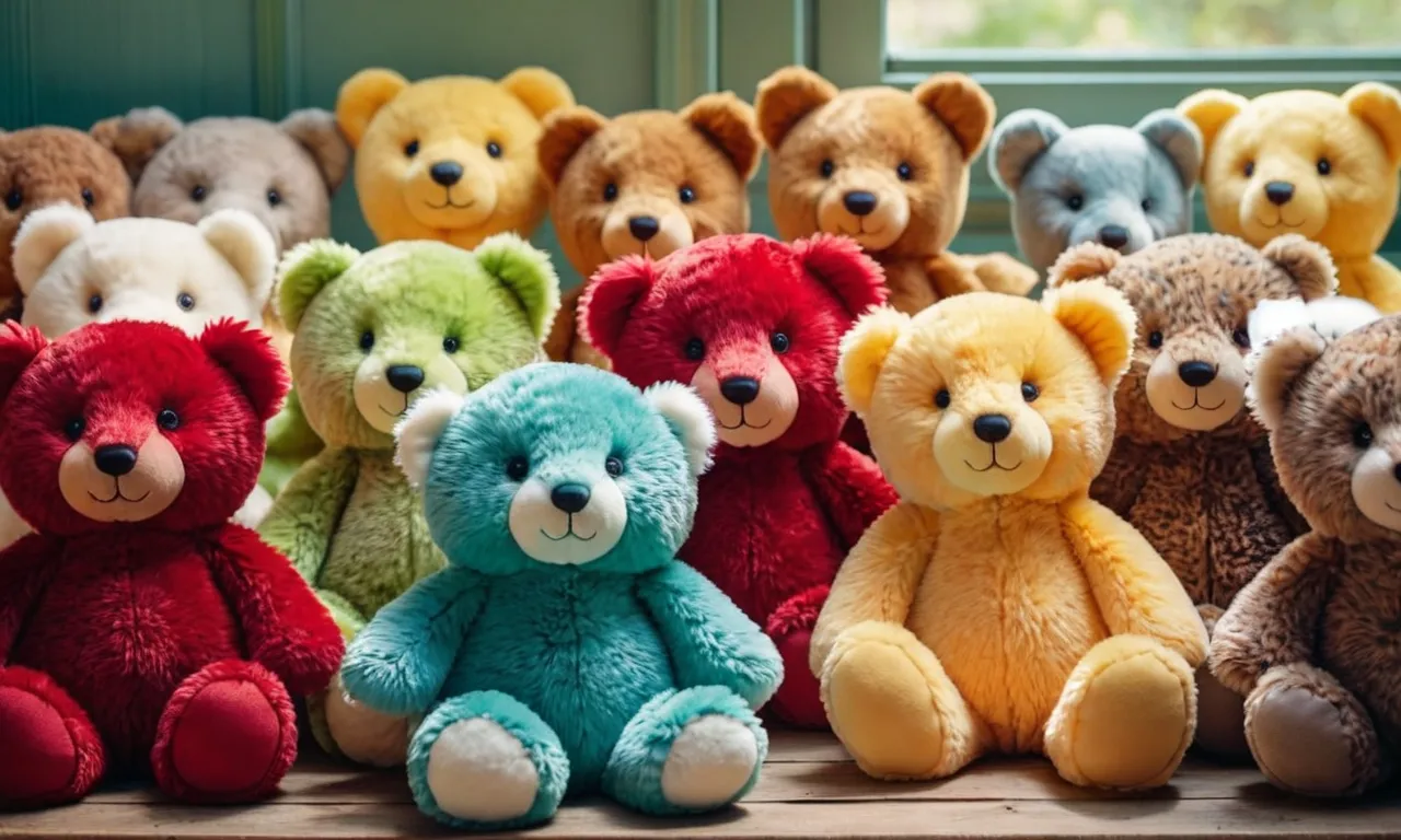A close-up photograph capturing the vibrant assortment of Jellycat stuffed animals, showcasing their soft, plush textures and adorable designs that bring joy and comfort to both children and adults alike.
